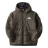 Mountain Jacket The North Face Reversible Perrito Preto/Verde Casaco reversível para rapaz