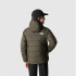 Mountain Jacket The North Face Reversible Perrito Preto/Verde Casaco reversível para rapaz