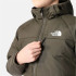 Mountain Jacket The North Face Reversible Perrito Preto/Verde Casaco reversível para rapaz