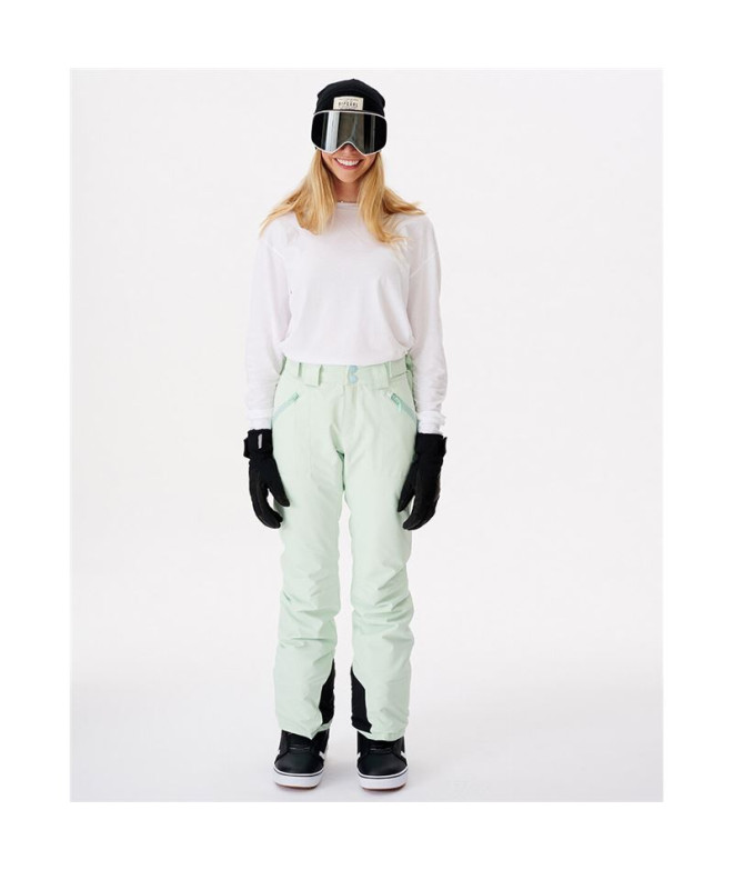 Pantalones de Montaña Rip Curl Rider Verde Mujer