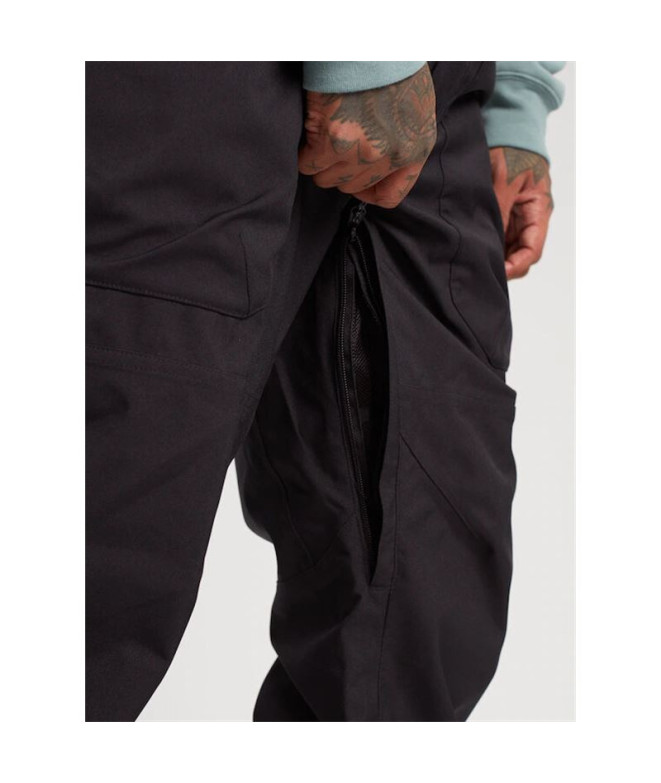 Calça de Montanha Burton Reserve 2L Preto Homem