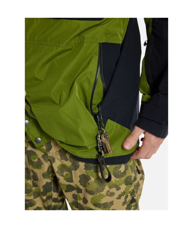 Casaco Montanha de Burton Frostner Green Homem