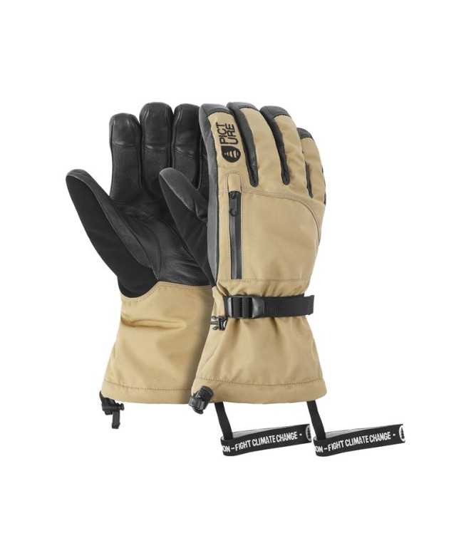 Gants de ski Picture McTIGG3IN 1 Brown