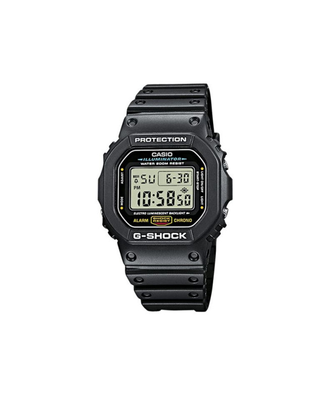 Reloj Casio-Gshock DW-5600E negro