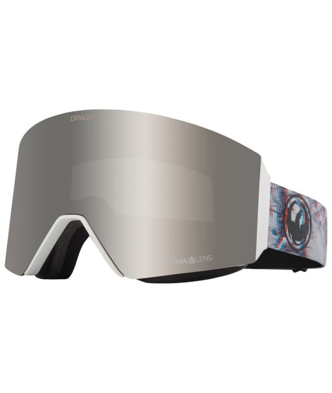 Óculos de snowboard Dragon Rvx Mag Otg Prata