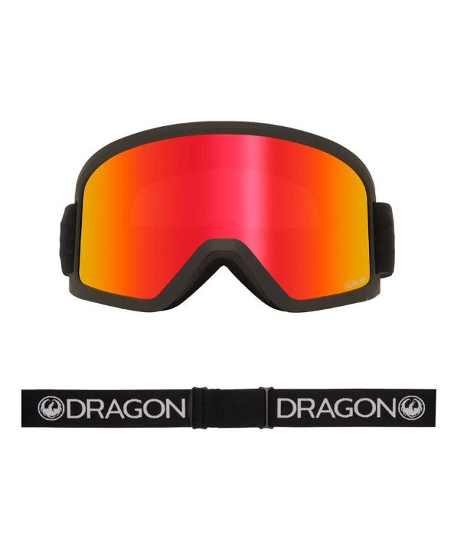 Gafas de Snowboard Dragon R1 Otg Rojo
