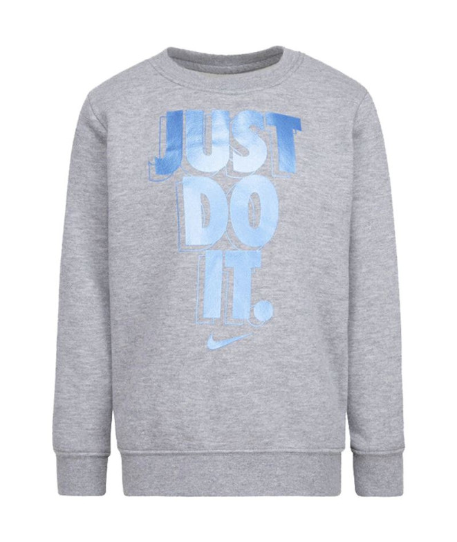 Sweatshirt Nike Gifting Kids Cinzento