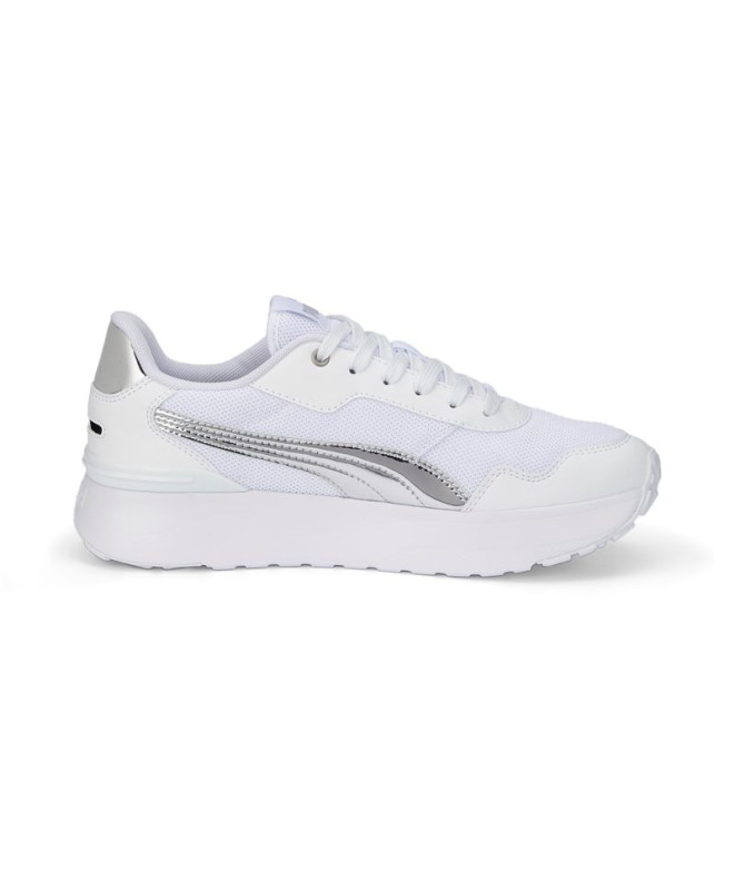 Sapatilhas Puma R78 Voyage Distressed Branco para mulher