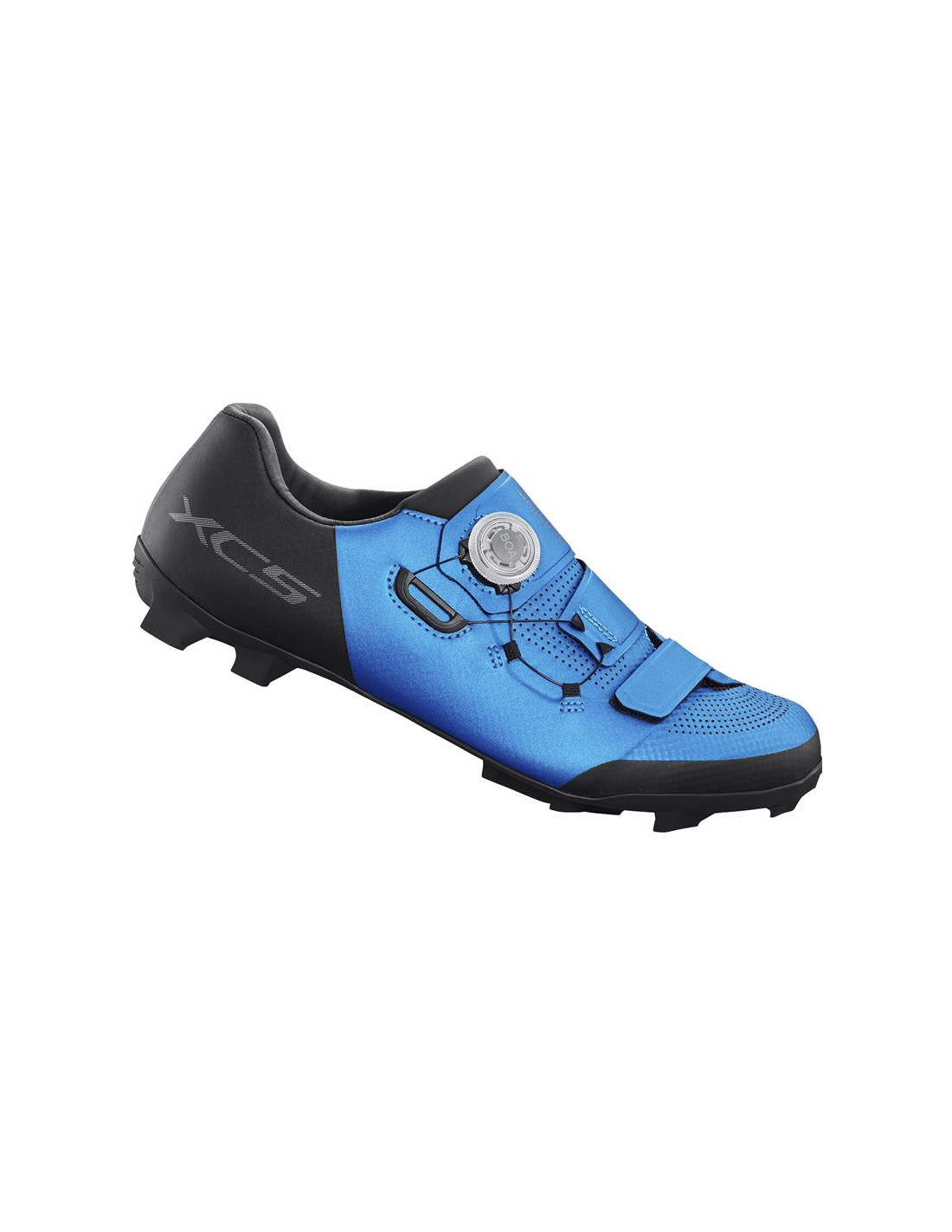 Zapatillas de ciclismo shimano xc502 azul hombre