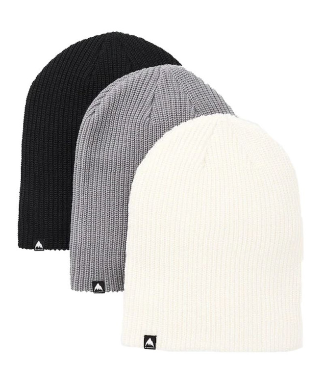 Burton Recycled Beanie Dnd 3 Pack White