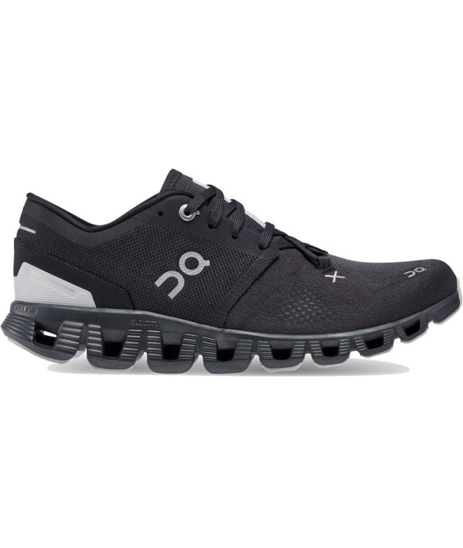 Chaussures de Running On running Cloud X 3 Homme Black