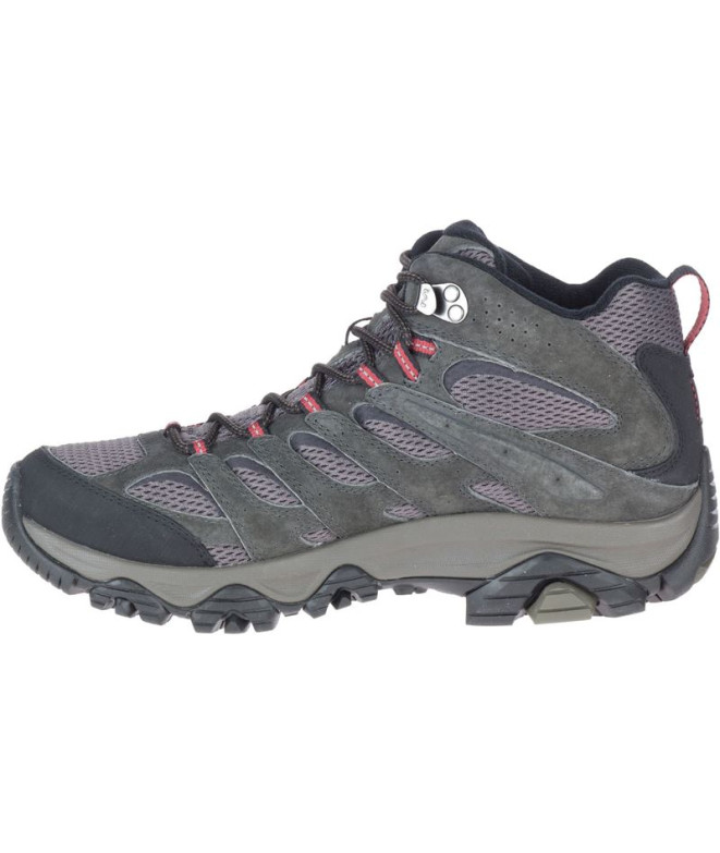 Botas de Montanha Merrell Moab 3 Mid Gtx Preto...