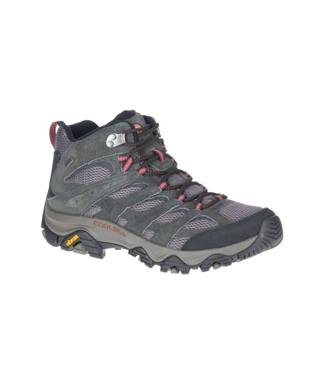 Botas de Montanha Merrell Moab 3 Mid Gtx Preto...