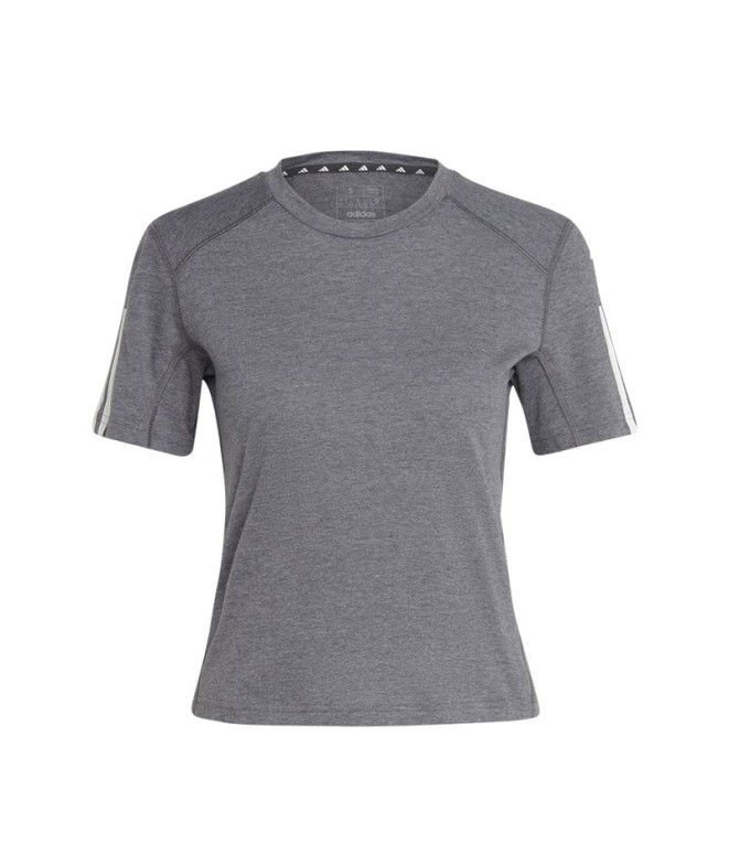 Traning Top adidas 3-Stripes Essentials Femmes Gris