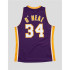 Camiseta de Baloncesto Mitchell & Ness La Lakers Shaq O´Neal Morado Hombre