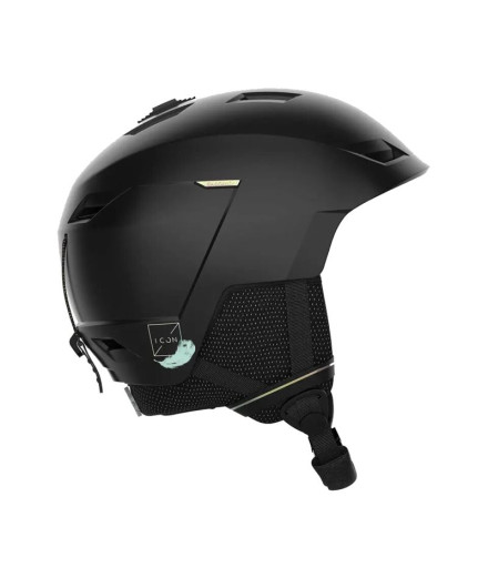 Casco de Esquí Salomon Icon Lt Negro Mujer