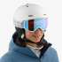 Capacete de Esqui Salomon Icon Lt Branco Mulher