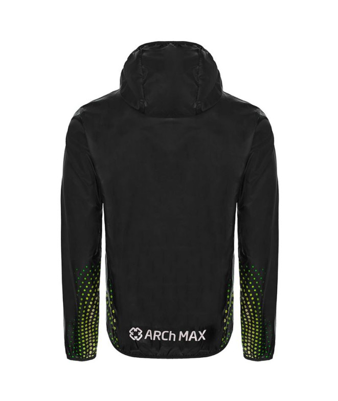 Veste de Running Arch Max Windstopper Noir Homme