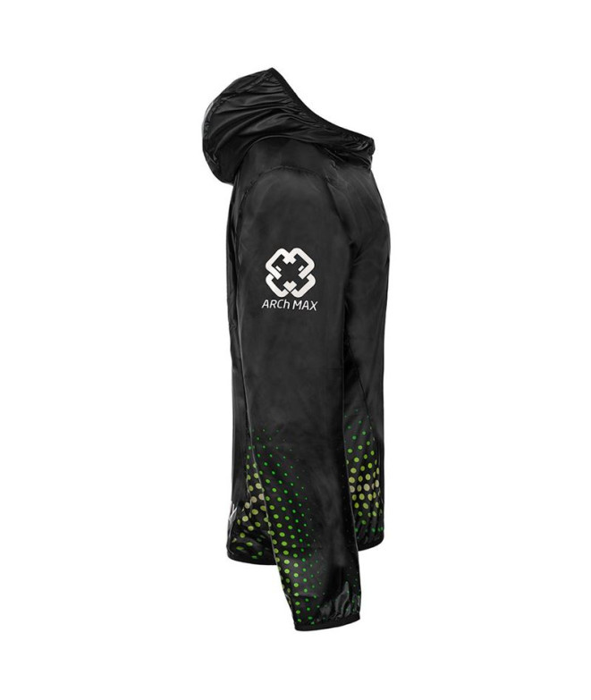 Casaco de Running Arch Max Windstopper Preto Homem