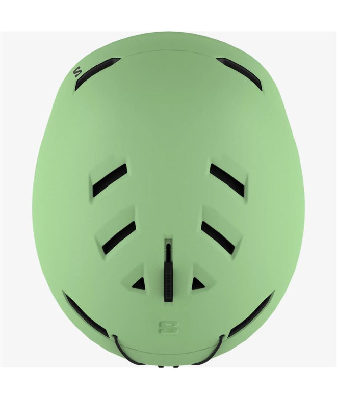 Capacete de Snowboarding Salomon Husk Verde