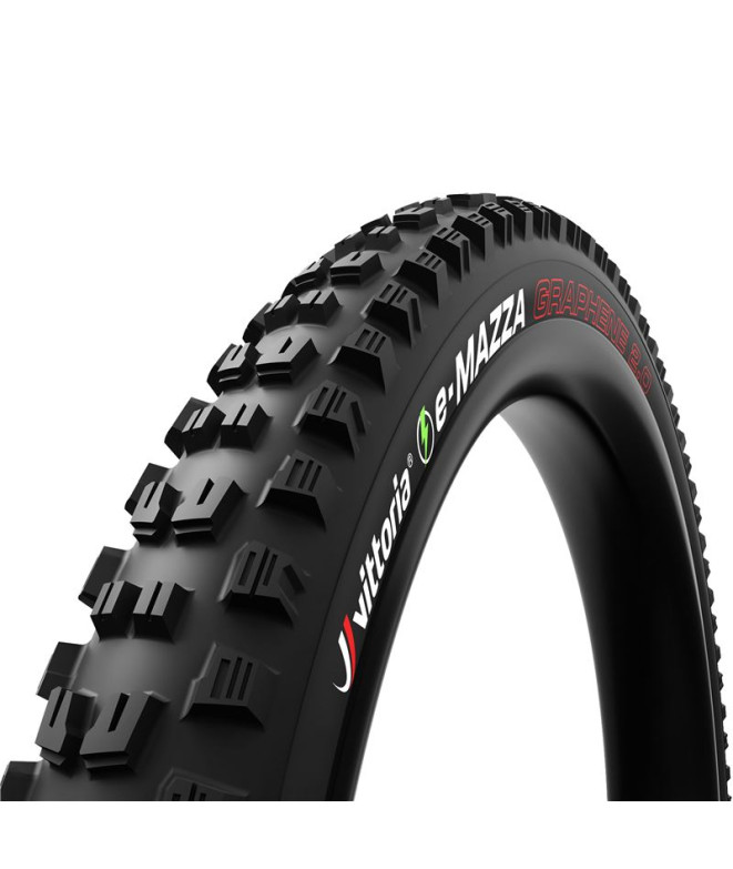 Clincher para ciclismo Vittoria E-Mazza Preto