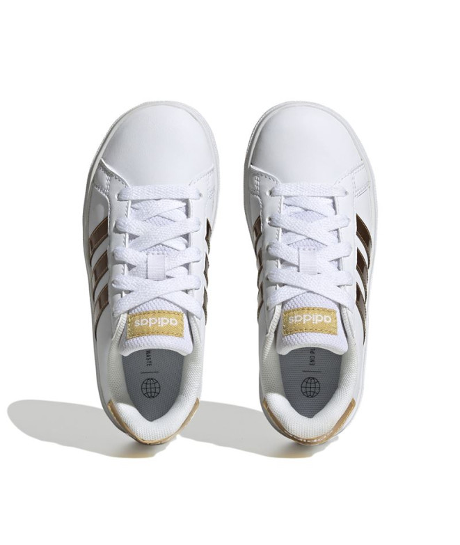 Zapatillas adidas Grand Court 2.0 Blanco Infantil