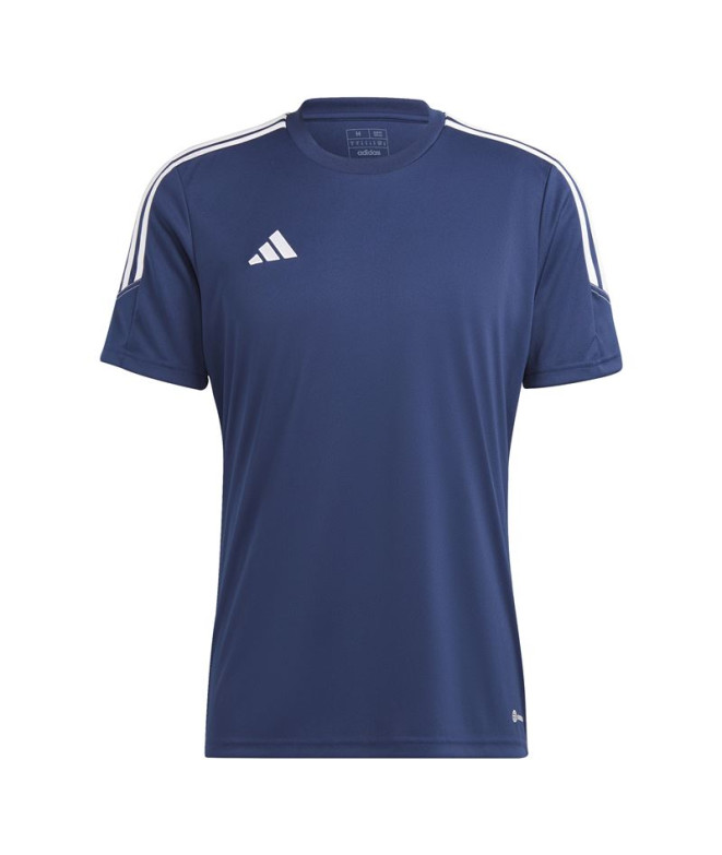 Camiseta Futebol adidas de Tiro23 Club Azul Homem