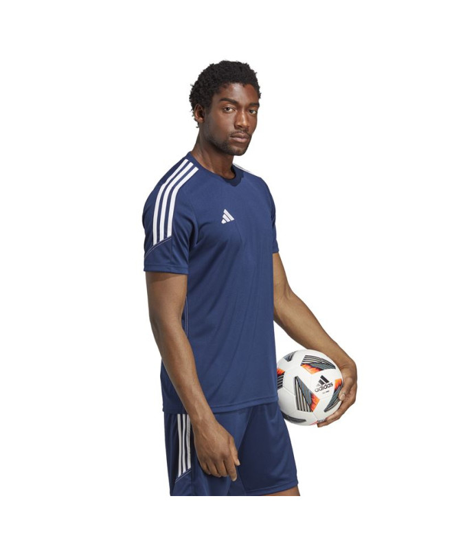 Camiseta Futebol adidas de Tiro23 Club Azul Homem
