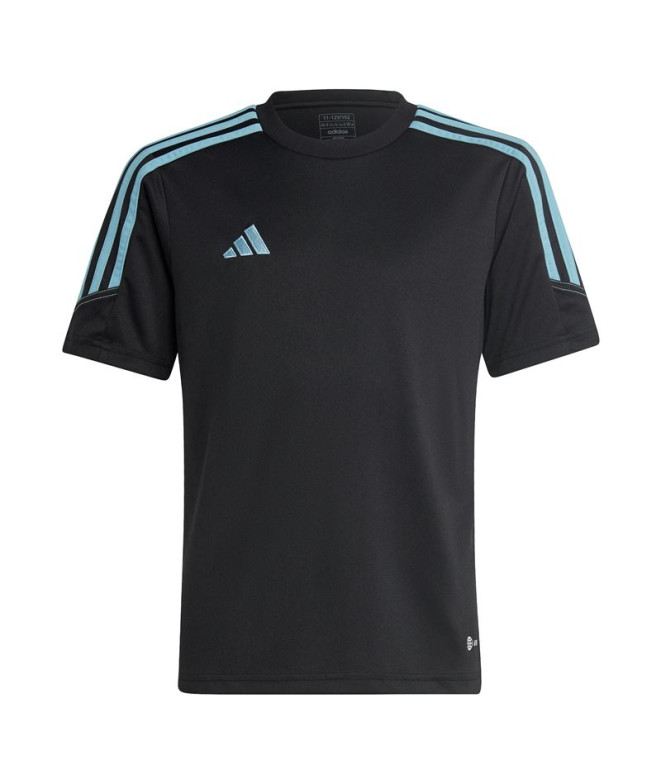 Camiseta de Fútbol adidas Tiro23 Negro Infantil