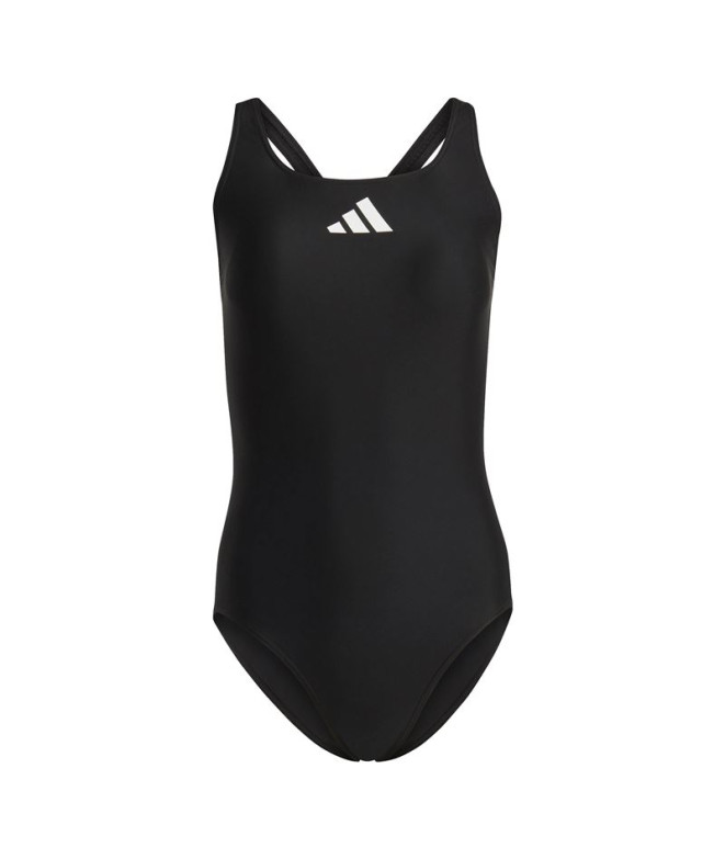 Fato de banho adidas 3 Barras Mulher Preto