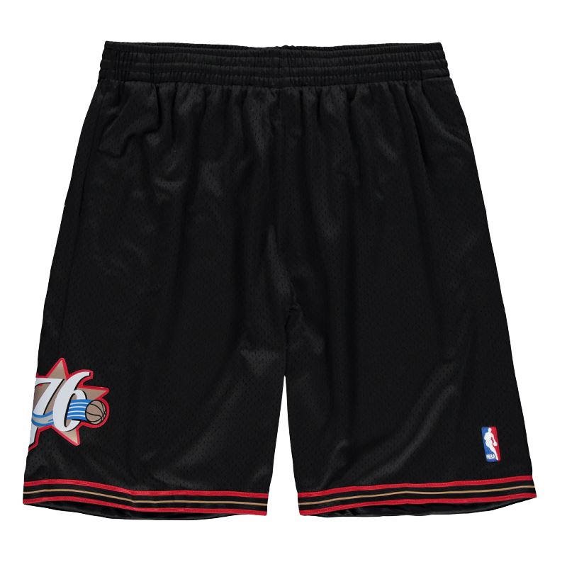 Pantalones de Baloncesto Mitchell Ness Philadelphia Negro