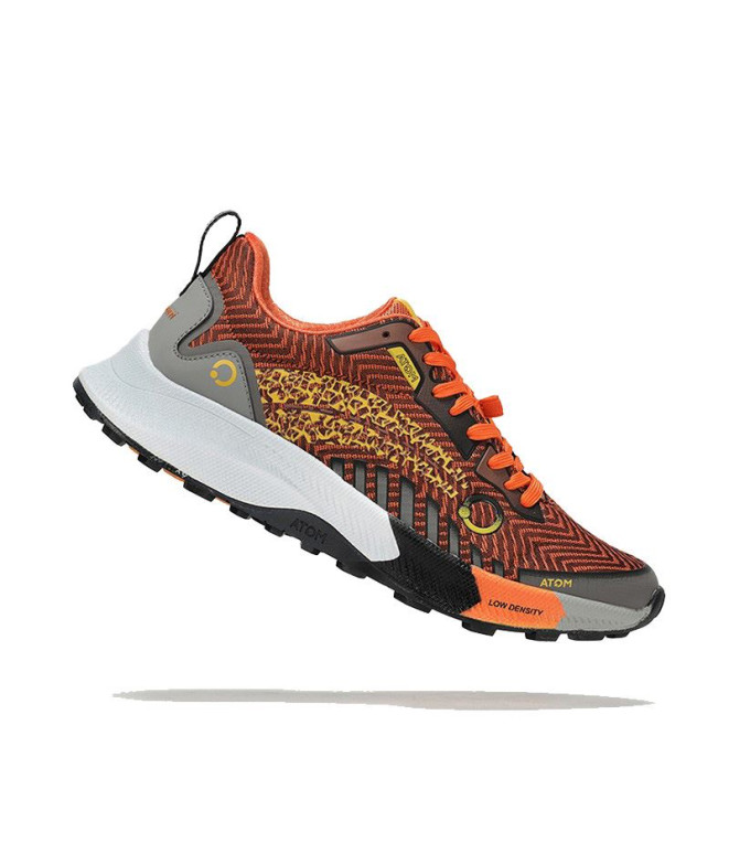 Chaussures par Running Atom AT121 Technology Volcano Orange Homme