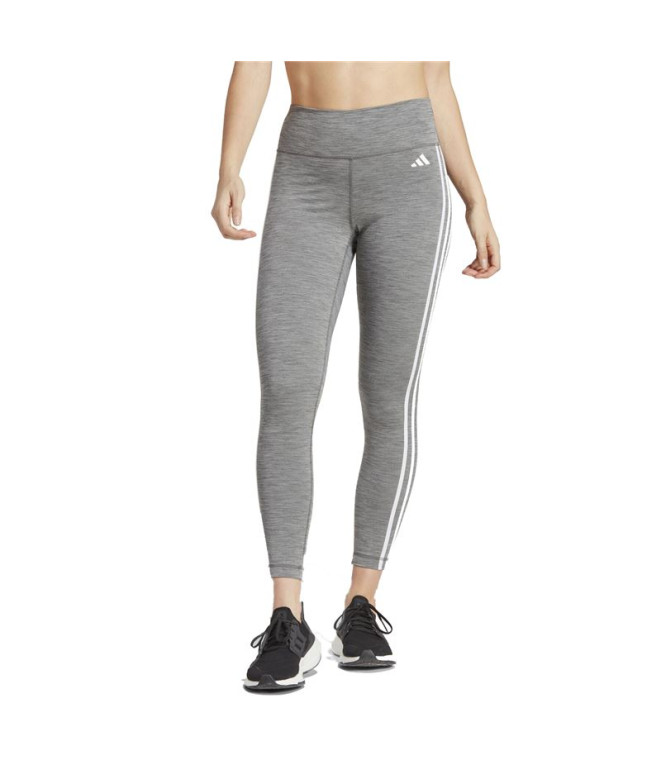 Fitness Leggings adidas Stripes Essentials 7/8 Femmes Gris