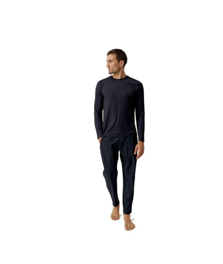 Pantalones de Yoga Born Living Yoga Okavango Negro Hombre Pantalones de Yoga Born Living Yoga Okavango Negro Hombre