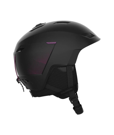 Capacete Esqui Salomon do Icon Lt Pro Preto Mulher