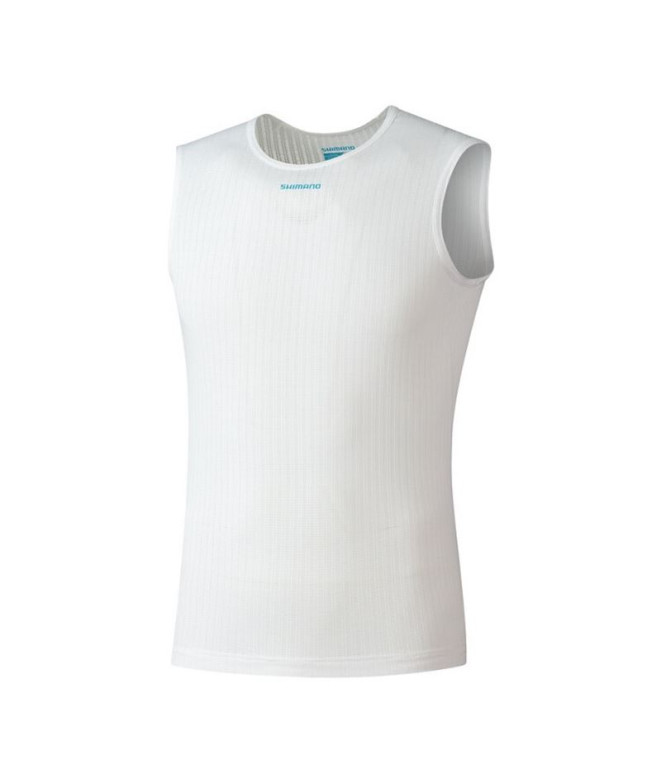 T-shirt Cyclisme Shimano Intérieur du Vertex Mesh White Homme