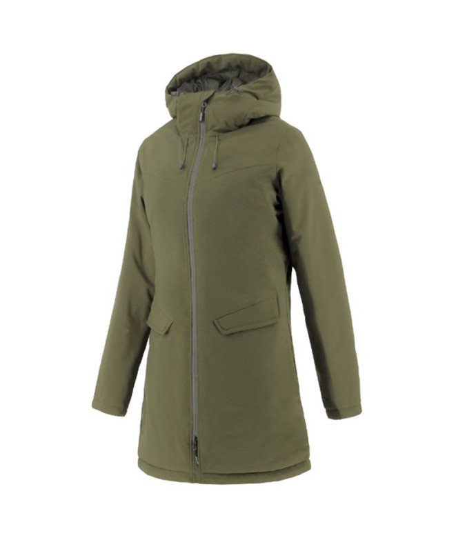 Montanha Joluvi Anorack de Coat Green Mulher