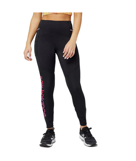 New Balance Women's NB Essentials Stacked Legging, Athletic