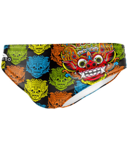 Bañador de Waterpolo Turbo Islands Of Gods Negro Hombre...