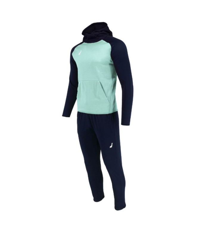 Chándal de Fitness Joluvi Hood Ran Verde Hombre