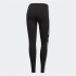 Collants de fitness adidas Adicolor 3 Stripes Trefoil Preto para mulher