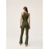 Soutien desportivo Yoga Born Living Yoga Chiara Verde para mulher