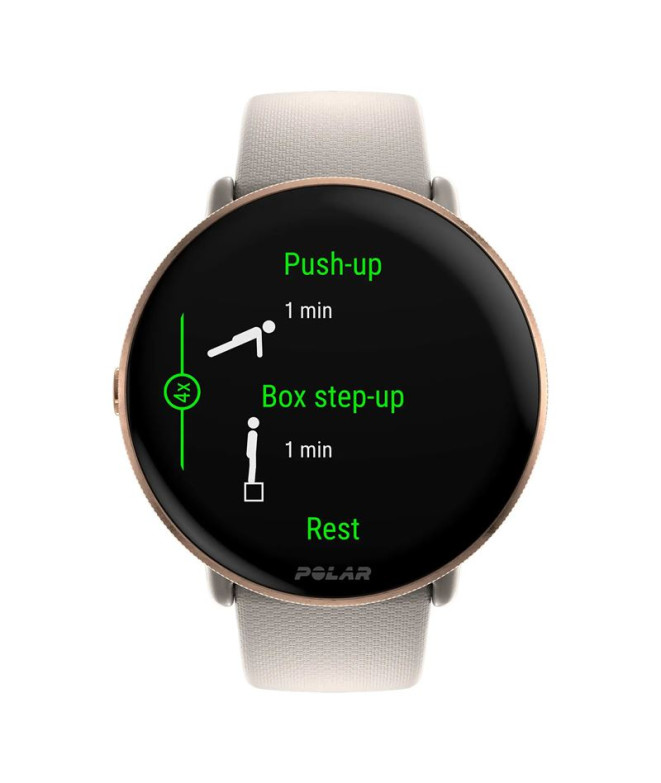 Relógio Polar Ignite 3 Bege