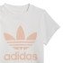 Conjunto adidas Trifolio Branco Infantil