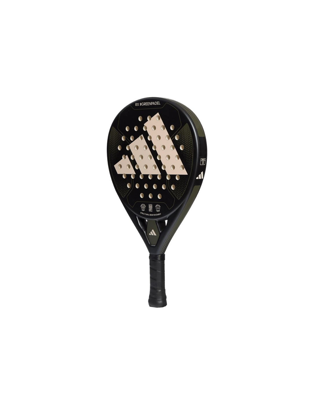 Raquete de padel adidas Rx VerdePadel Preto