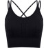 Brassiere de sport Born Living Yoga Inde Noir Femme