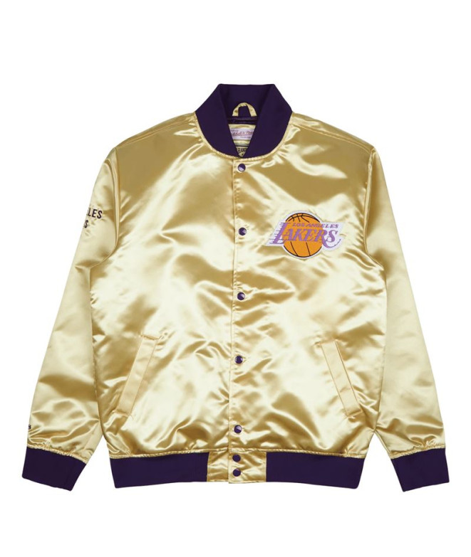 Mm cinta algodón ᐈ Chaqueta de Baloncesto Mitchell & Ness Los Angeles Lakers Dorado –  Atmosfera Sport©