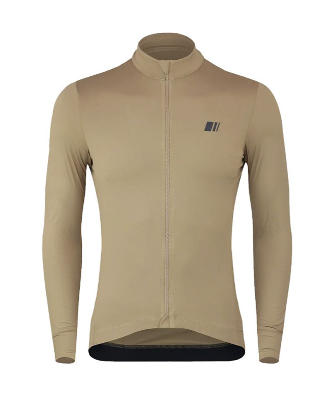 Ciclismo Jersey Gsport One Winter Bege Homem