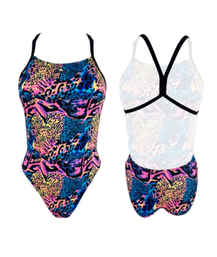 Fato de banho Natação Turbo de Animal-Fluor Energy Mulher
