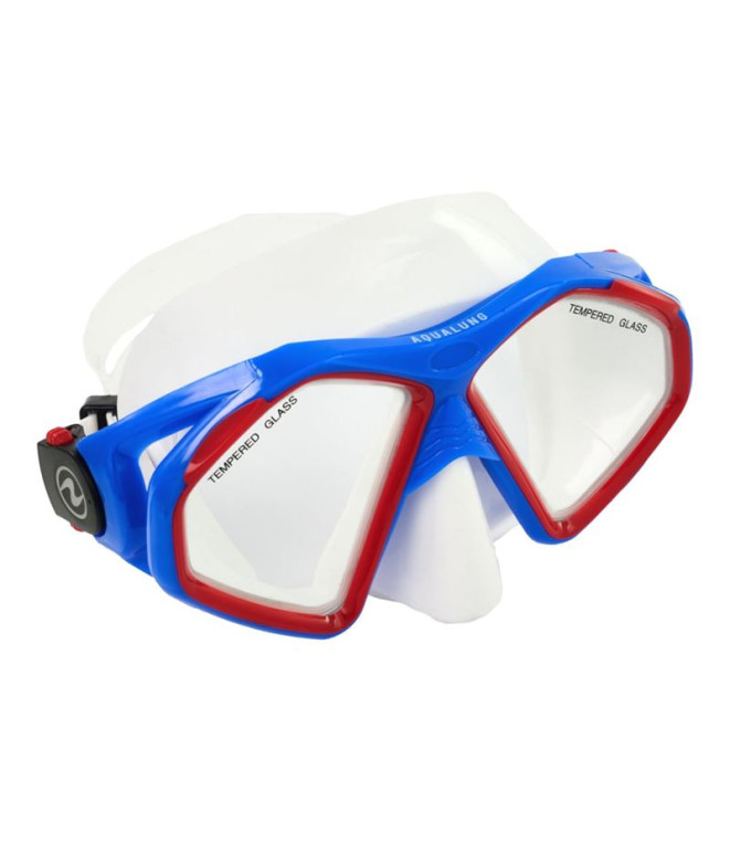 Set Tube + Masque Aqua Lung Hawkeye Combo Bleu...